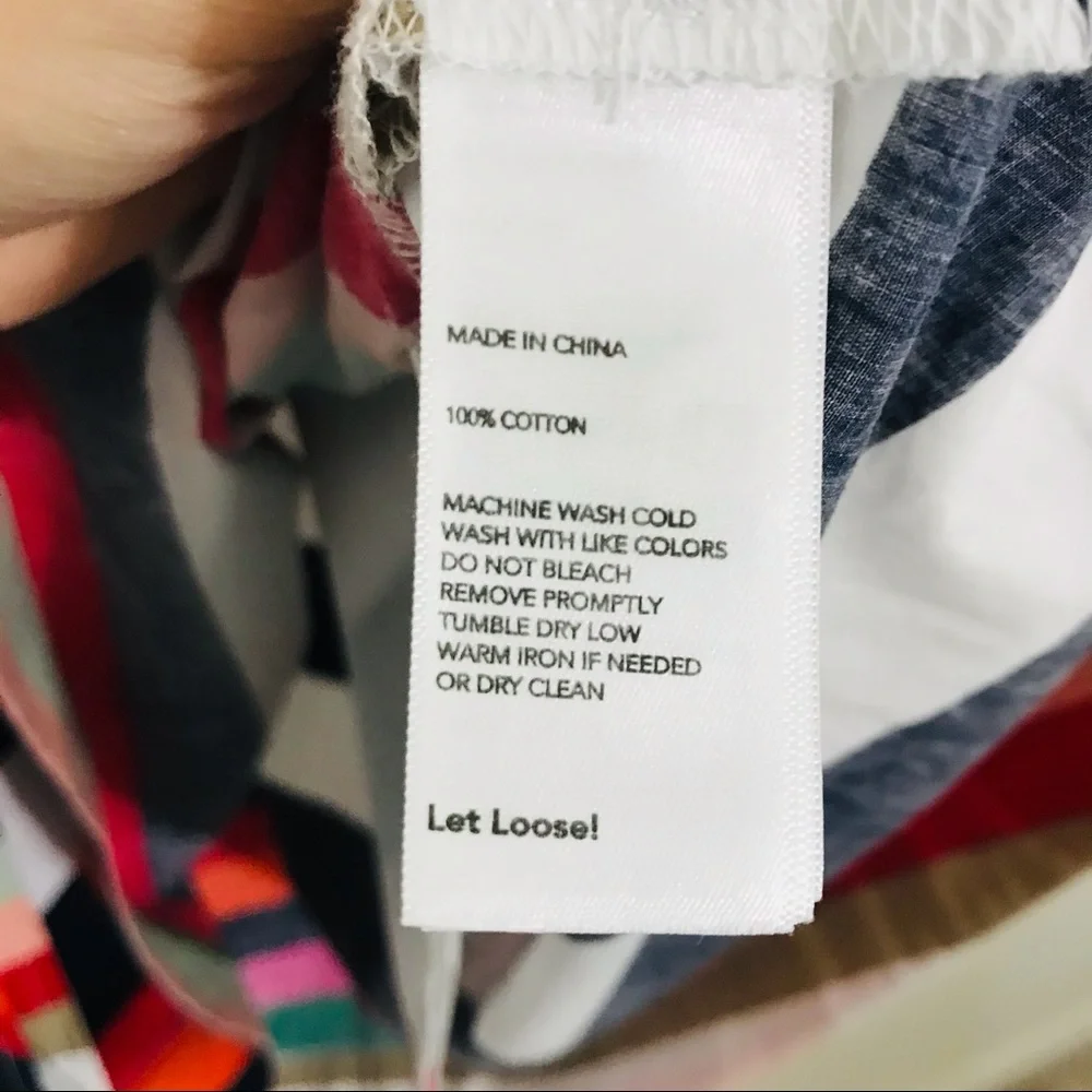 Kate Spade Saturday Striped Trapeze Dress XS